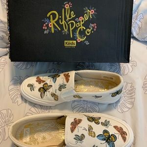 Keds x Rifle Paper Co. Anchor Slip-On Monarch